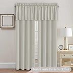 H.VERSAILTEX 2 Panels Blackout Valances - Image 3