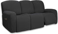 PureFit Super Stretch 3 Seats Recliner Chair Sofa Couch Cover by PureFit