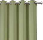 LEMOMO Sage Green Blackout Curtains 52 x 63 Inch Length/Set of 2 Curtain - Image 6