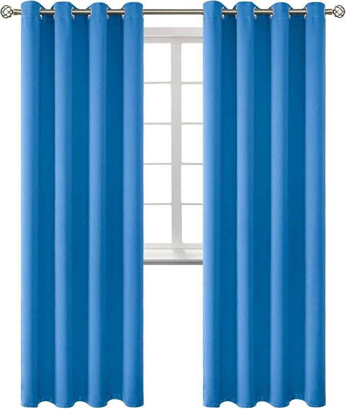 BGment Room Darkening Curtains 84 Inches Long by BGment