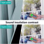 NICETOWN 100% Blackout Curtains 84 inches Long, Sky Blue, 52 inches Wide - Image 4