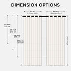 Joydeco Blackout Curtains 84 Inch Length 2 Panels Set, Thermal Insulated Long - Image 8