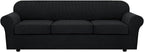 H.VERSAILTEX 4 Piece Stretch Sofa Covers by HVERSAILTEX