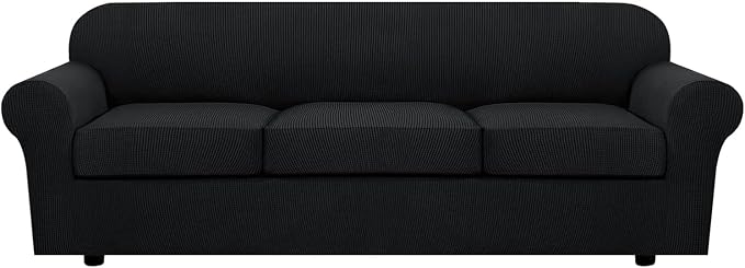 H.VERSAILTEX 4 Piece Stretch Sofa Covers by HVERSAILTEX