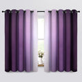 Yakamok Thermal Insulated Ombre Curtains 63 Inch Length 2 Panels, Room by Yakamok