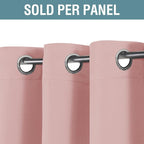 H.VERSAILTEX Blackout Curtain for Living Room Small Window Kitchen Blackout - Image 2