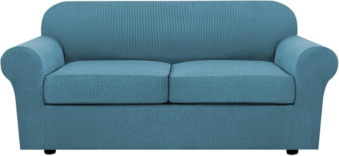H.VERSAILTEX 3 Piece Stretch Sofa Covers by HVERSAILTEX