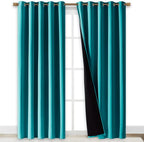 NICETOWN 100% Blackout Window Curtain Panels, Cold and Full Light Blocking by NICETOWN
