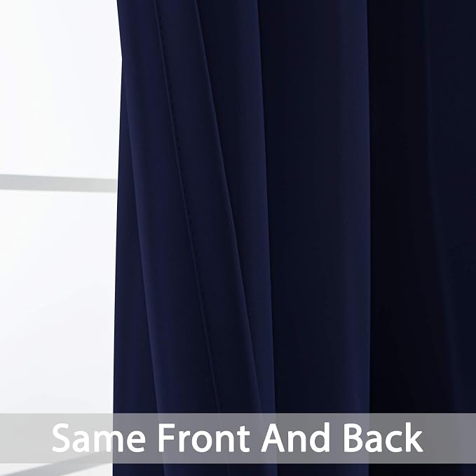 Yakamok Blackout Curtains with Grommet Thermal Insulated Room Darkening Window - Image 6