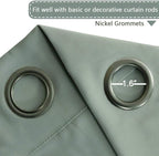 H.VERSAILTEX Blackout Patio Curtains 100 x 108 Inches - Image 3