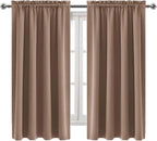 DWCN Blackout Curtains Room Darkening Thermal Insulated Bedroom Curtains Window - Image 9