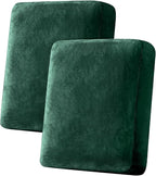 Couch Cover Stretch Velvet Sofa Cushion Cover 2-Piece by Taque