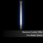 LEMOMO Blackout Curtains 52 x 72 inch/Royal Blue Curtains Set of 2 - Image 3