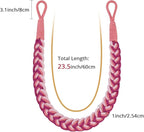 NICEEC 4 Pack Natural Cotton Rope Curtain Tiebacks Elegant Boho Style - Image 3