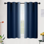 SimpleHome Ombre Room Darkening Curtains 54 inches Length by SimpleHome