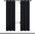 NICETOWN Bathroom Blackout Thermal Curtains and Drapes by NICETOWN