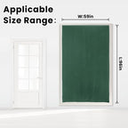 Blackout Curtains for Bedroom Sticky Curtain Blackout Window Cover Self - Image 7