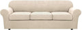 H.VERSAILTEX 4 Piece Stretch Sofa Covers by HVERSAILTEX