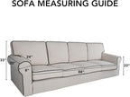 PureFit Reversible Quilted Sofa Cover, Water Resistant Slipcover Furniture - Image 6