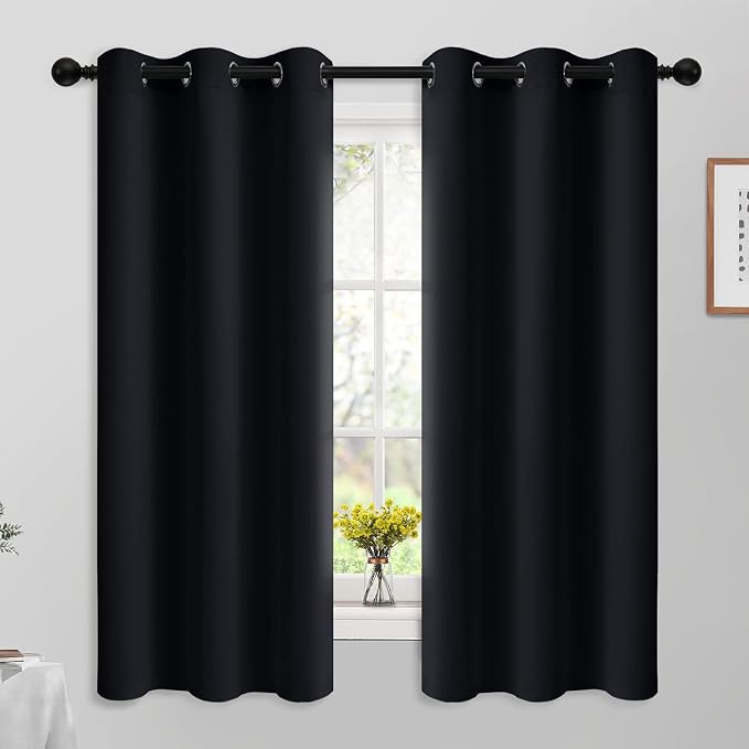 Yakamok 63 Inch Length Blackout Curtains by Yakamok