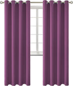 BGment Room Darkening Curtains 84 Inches Long by BGment