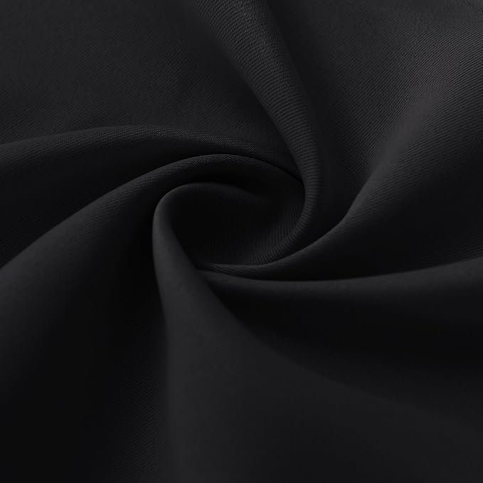 RYB HOME Blackout Curtains for Bedroom Living Room 72 inches Long, Thermal - Image 2