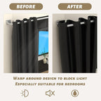UIOSANRT Warp Around Curtain Rods - Image 4