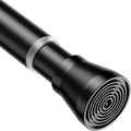AIZESI Black 1pcs Spring Tension Curtain Rods 17 to 26 Inches, Short Tension by AIZESITENSIONROD