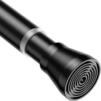 AIZESI Black 1pcs Spring Tension Curtain Rods 17 to 26 Inches, Short Tension by AIZESITENSIONROD