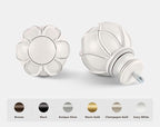 KAMANINA White Curtain Rods for Windows 72 to 144 Inches Long Heavy Duty - Image 2