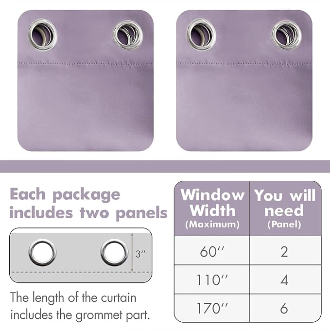 MIULEE Blackout Curtains 96 Inches Long - Image 6