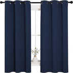 NICETOWN Light Blocking Thermal Insulated Solid Grommet Top Blackout - Image 2