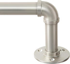 Zeerobee Curtain Rods for Windows 32 to 72, 1 Inch Industrial Wrap Around by zeerobee
