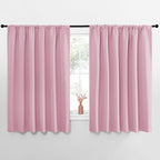 NICETOWN Blackout Curtains for Bedroom, Rouge Pink, 1 Pair, 62 by 63-inch by NICETOWN