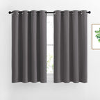 NICETOWN Blackout Short Kitchen Window Curtains by NICETOWN