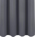 LEMOMO Blackout Curtains 52 x 90 Inch Long Grey Curtains Set of 2 Panels Room - Image 8