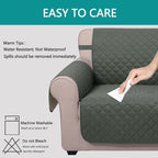 U-NICE HOME Reversible Sofa Cover Couch Cover - Image 5
