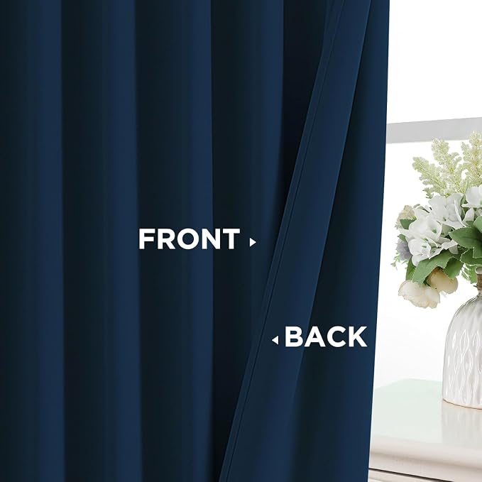 Joydeco Blackout Curtains 84 Inch Length 2 Panels Set, Thermal Insulated Long - Image 6