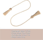 Fenghuangwu Curtain Tiebacks Handmade Decorative Curtain Holdbacks Rope - Image 2