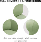 PureFit Super Stretch Chair Sofa Slipcover – Spandex Non Slip Soft Couch Sofa - Image 4