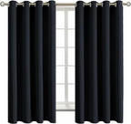 BGment Black Blackout Curtains for Bedroom by BGment