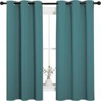 NICETOWN Thermal Insulated Solid Grommet Blackout Curtains/Drapes/Panels - Image 2