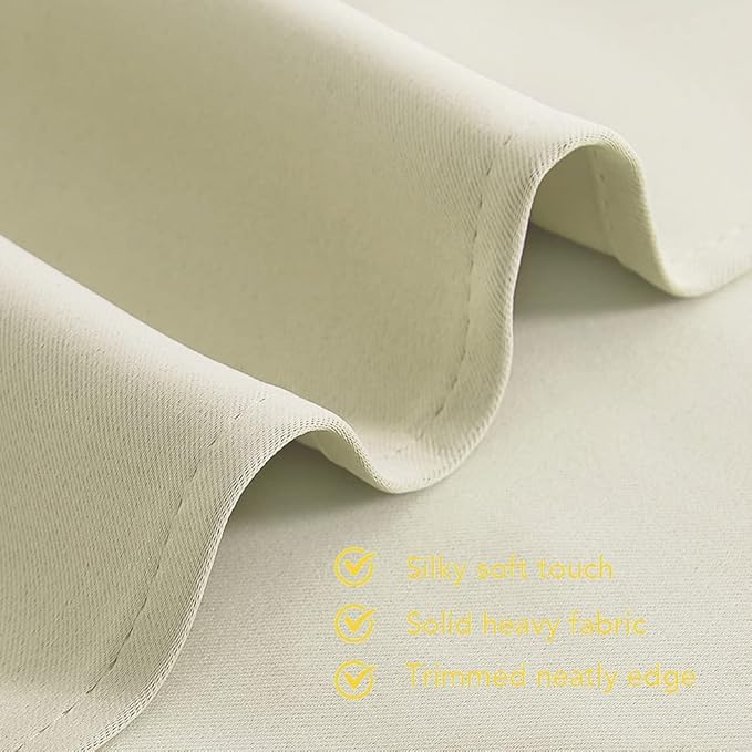 NICETOWN Thermal Room Darkening Draperies Curtains, Thermal Insulated Grommet - Image 4