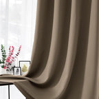 Joydeco Blackout Curtains for Bedroom 90 inch Long 2 Panels, Thermal Insulated - Image 4