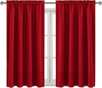 DWCN Christmas Blackout Curtains Room Darkening Thermal Insulated Bedroom - Image 9