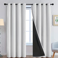 Yakamok 100% Blackout Curtains 84 Inches Long, 2 Thick Layers Heat and Full by Yakamok