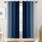 Yakamok 72 Inch Length Light Blocking Grommet Window Drapes - Image 2