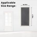 Magic Tape Stick On Curtains Window Shades Pull Down Blackout Window Cover - Image 7