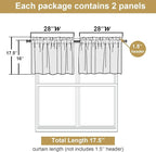 Lecloud Leia Ivory Sheer Valances - Image 3