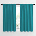 NICETOWN Peacock Blue Blackout Curtains Panels by NICETOWN
